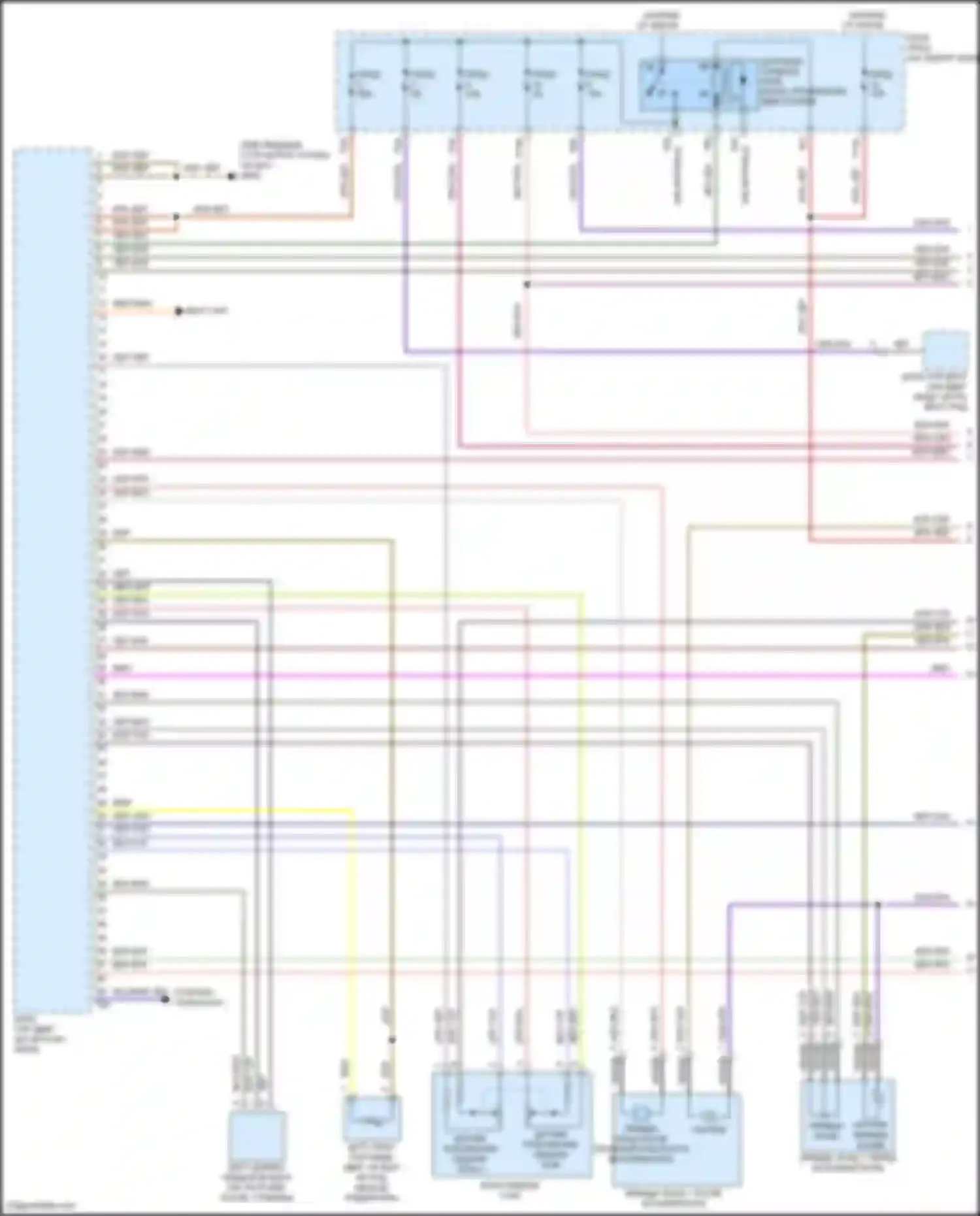 Электросхема подключения предохранителя 3 для Volkswagen Beetle A5 (2011-2019)