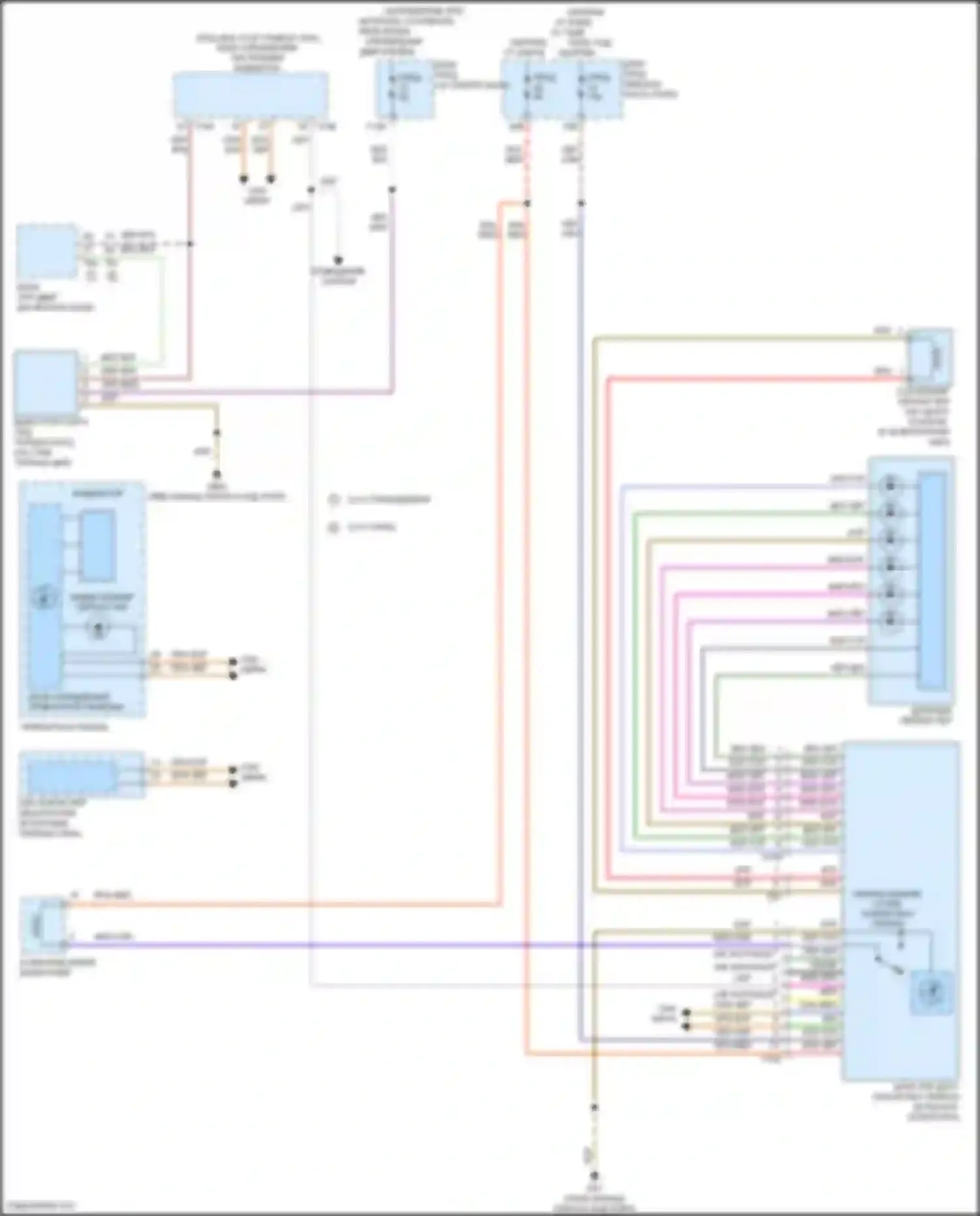 Электросхема подключения приборной панели для Volkswagen Beetle A5 (2011-2019)