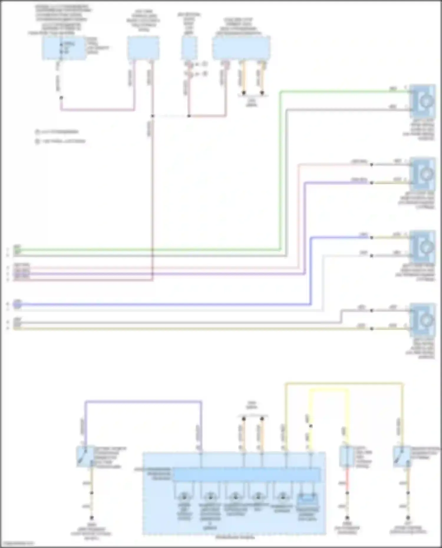Электросхема подключения выключателя стоп-сигнала, педали тормоза концевики для Volkswagen Beetle A5 (2011-2019)