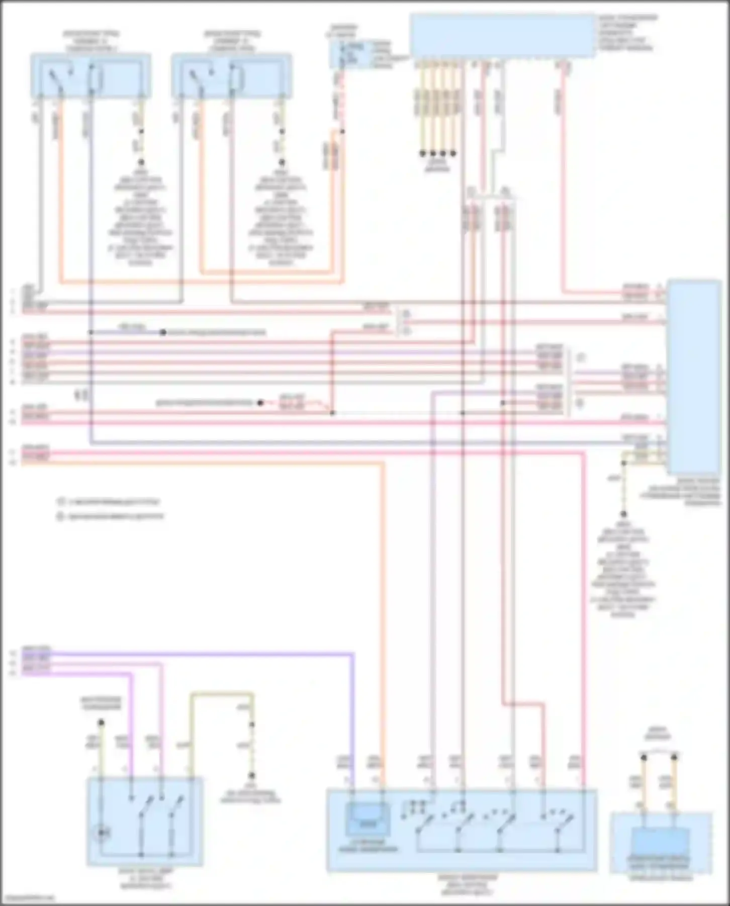 Электросхема подключения замка зажигания для Volkswagen Beetle A5 (2011-2019)