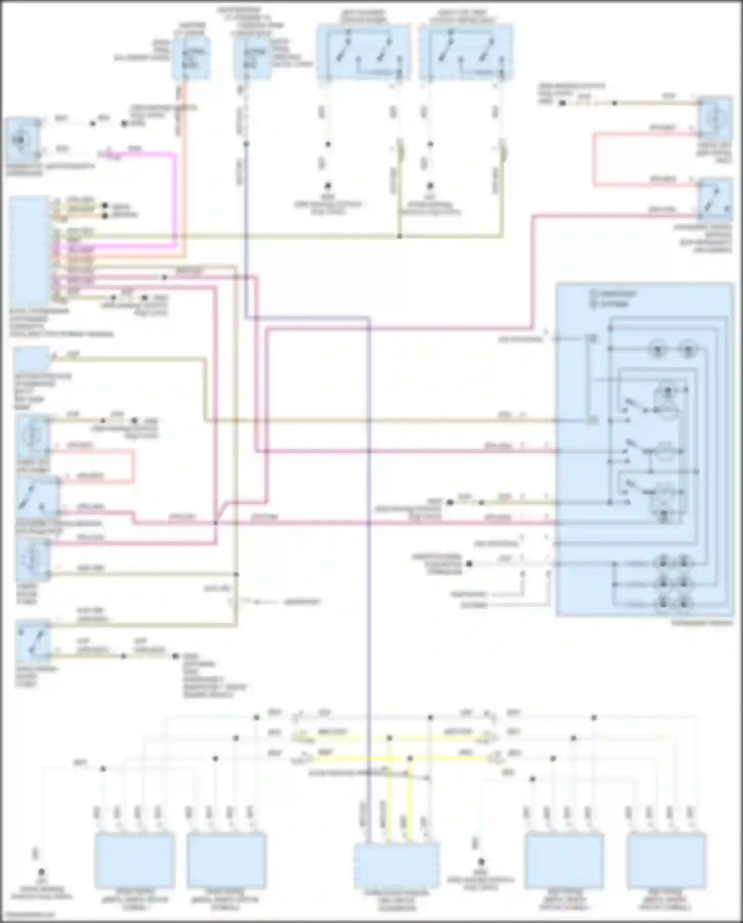 Электросхема подключения желто-серого провода для Volkswagen Beetle A5 (2011-2019)