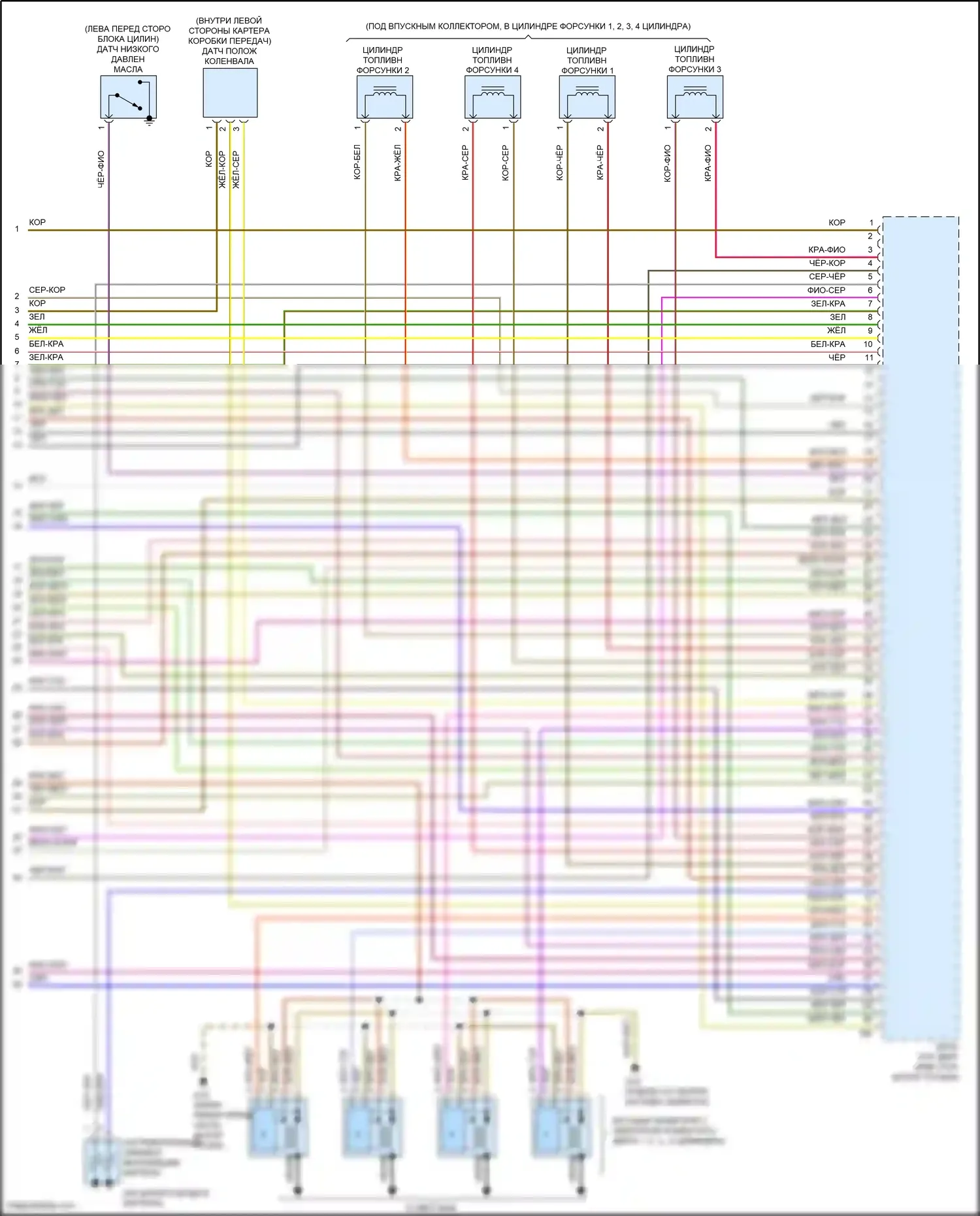 Bora Volkswagen III (2012-2018): Электросхема двигателя 1.4l turbo hybrid (8 из 8) 