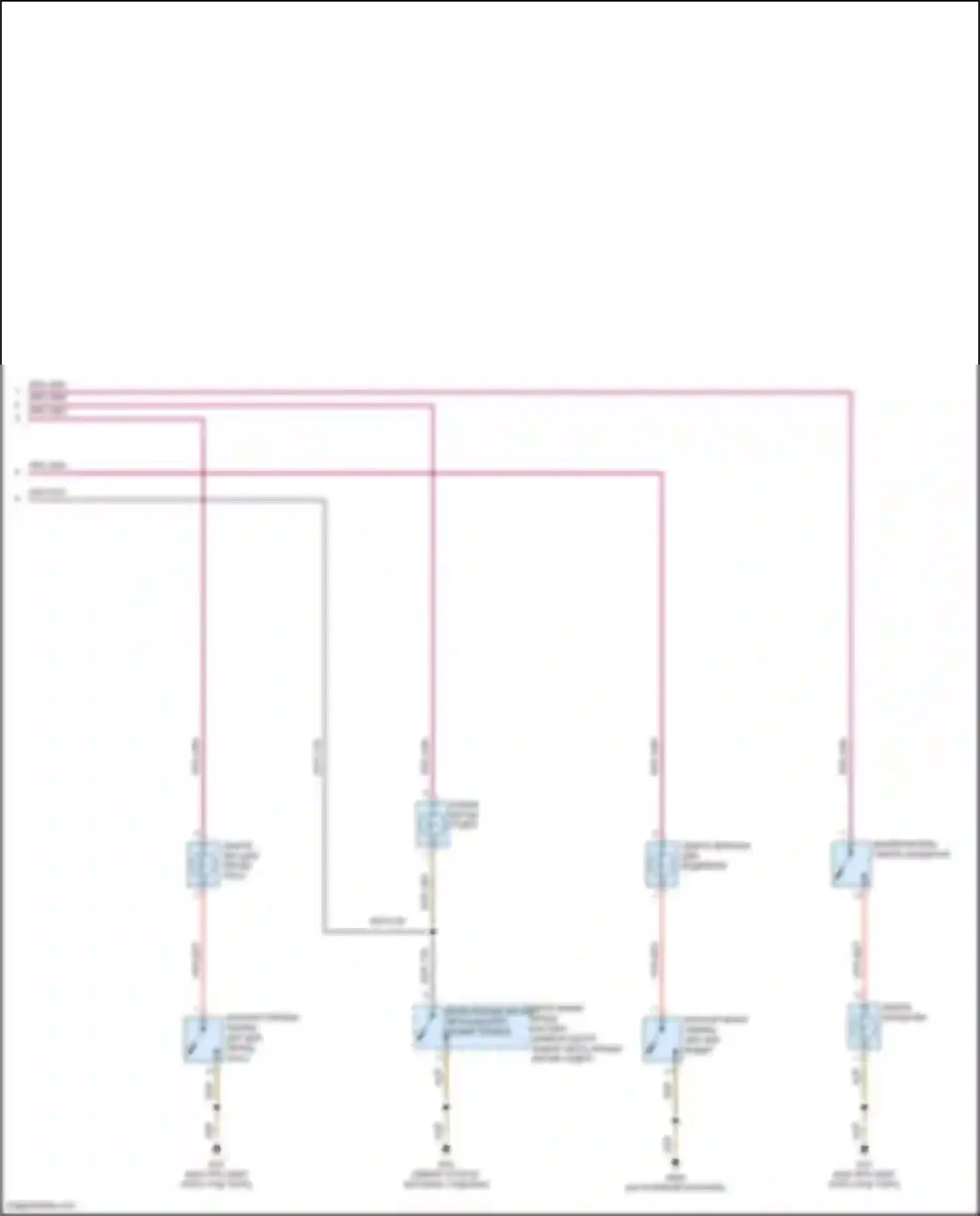 Bora Volkswagen III (2012-2018): Электросхема освещения салона, с высоким оснащением (3 из 3) 