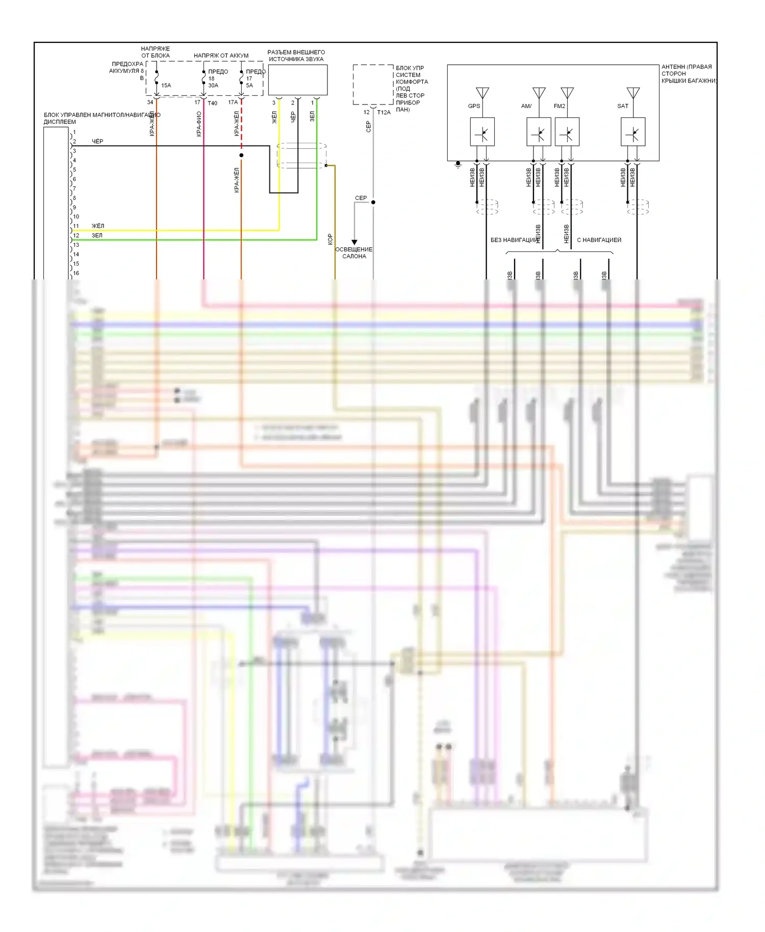 Eos Volkswagen I (2006-2011): Магнитола/электросхема навигации, rcd 500 с навигацией, rns 300, rns mfd 2 dvd dynaudio (1 из 2) 