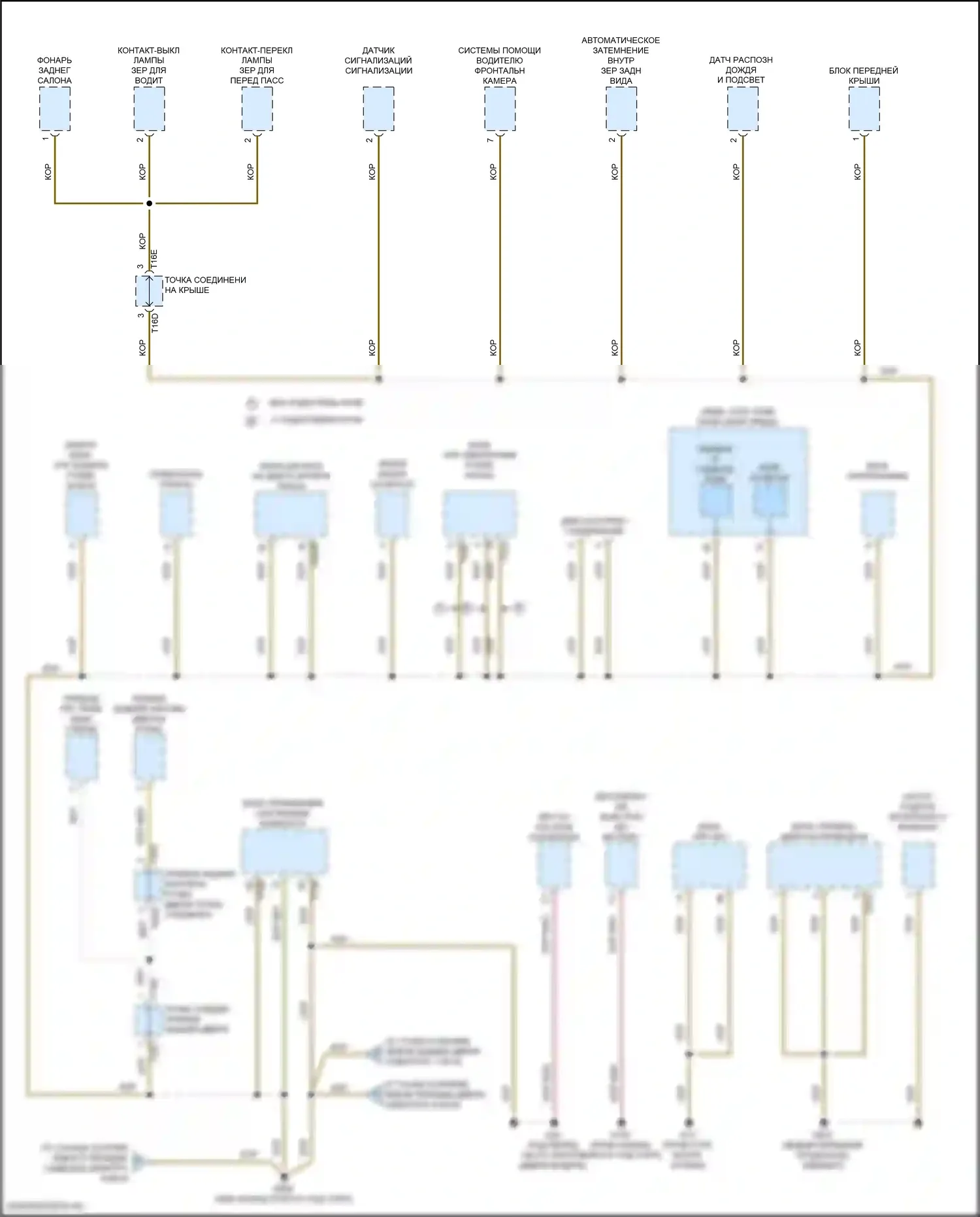 Golf GTI Volkswagen VIII (2019-2024): Электросхема разводки массы (4 из 8) 