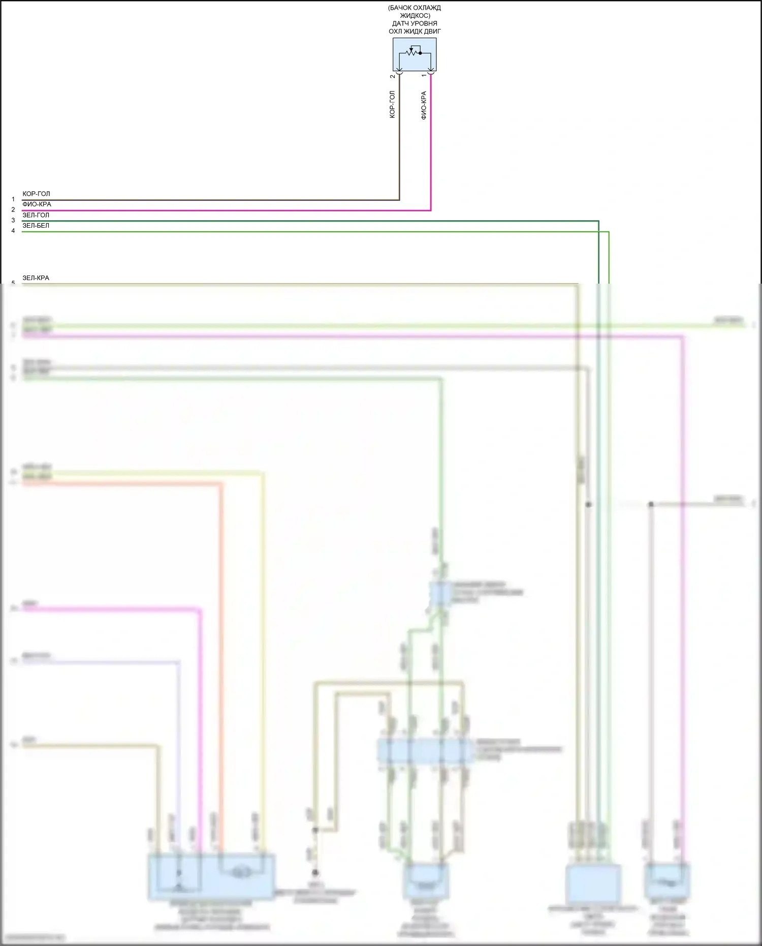 Golf R Volkswagen VII рестайлинг (2017-2020): Электросхема климат контроля (3 из 4) 