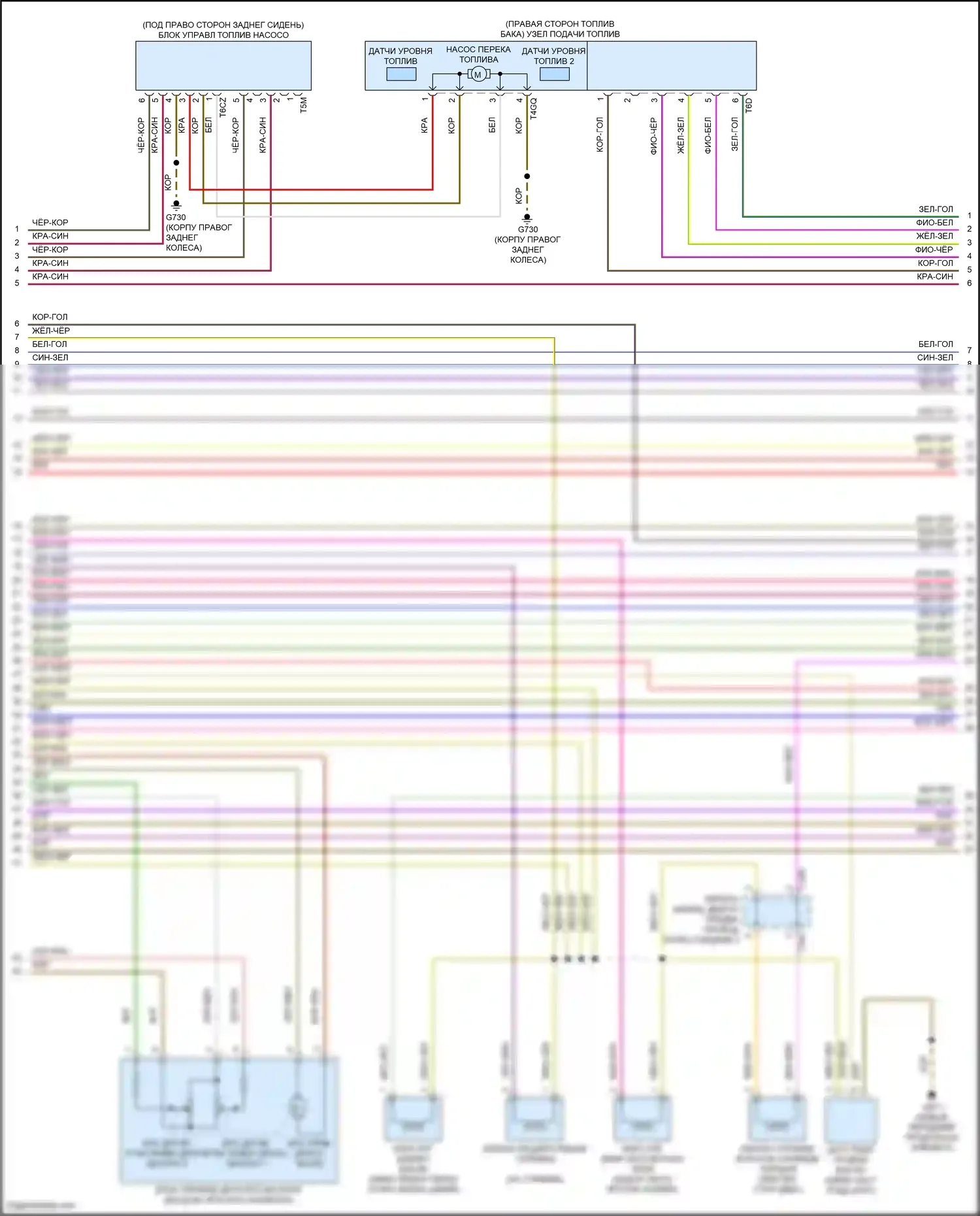 Golf R Volkswagen VIII (2020-2024): Электросхема двигателя 2.0л турбо (8 из 10) 