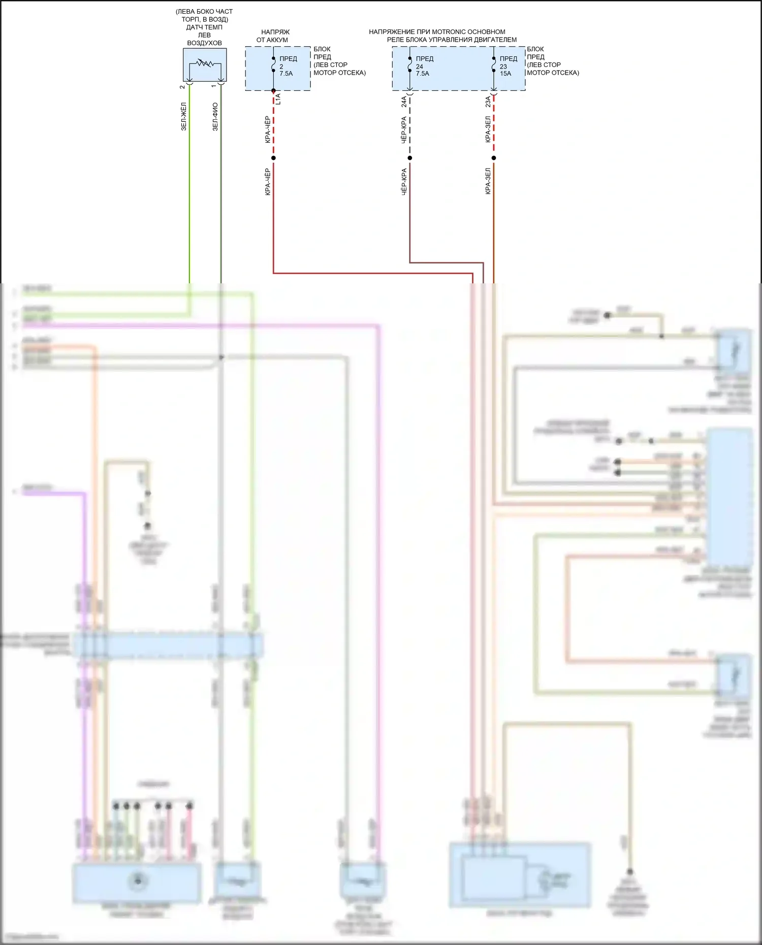Golf R Volkswagen VIII (2020-2024): Электросхема климат контроля (4 из 4) 