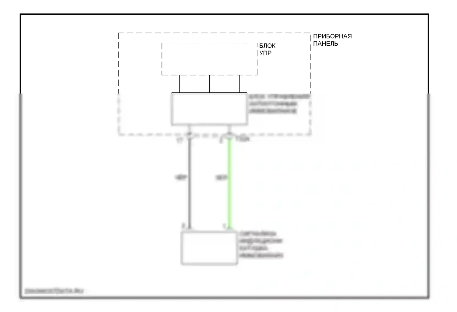 Golf Volkswagen Mk4 (1997-2006): Электросхема иммобилайзера 