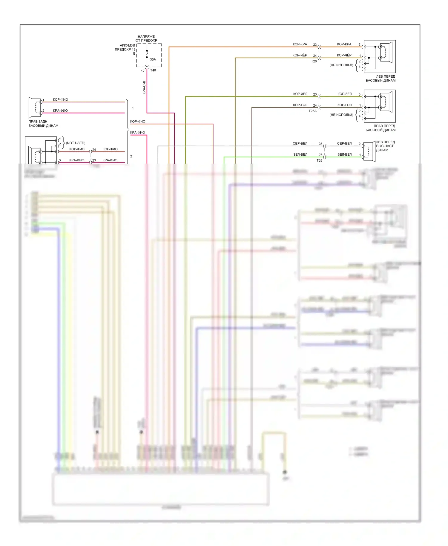 Golf Volkswagen Mk6 (2008-2012): Магнитола, без навигации, с усилителем (2 из 2) 