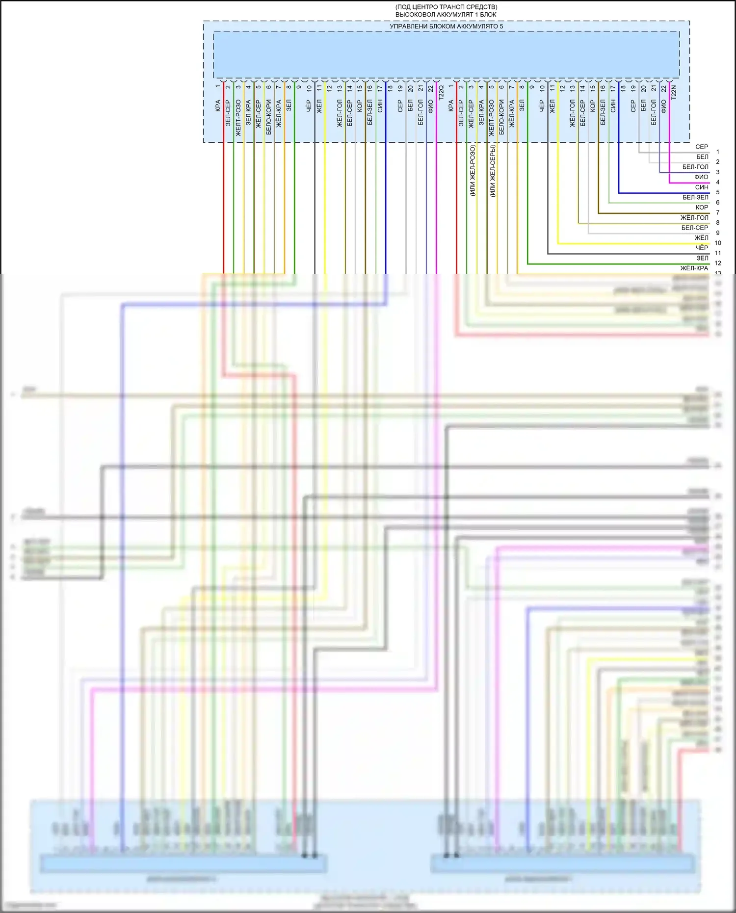 ID.4 Crozz Volkswagen I (2021-2024): Электросхема электрическая двигателя (8 из 14) 