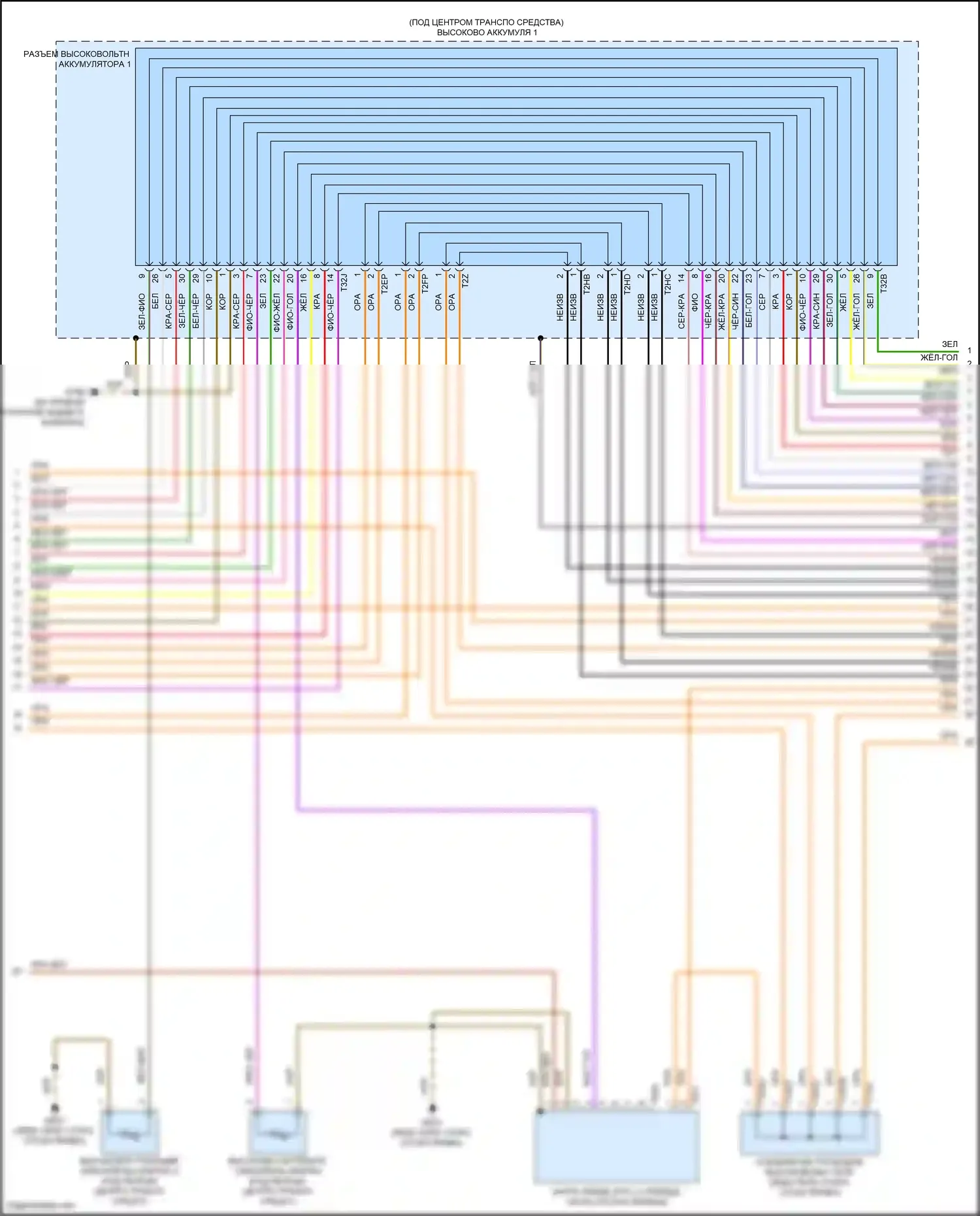 ID.4 X Volkswagen I (2020-2024): Электросхема электрическая двигателя (5 из 14) 