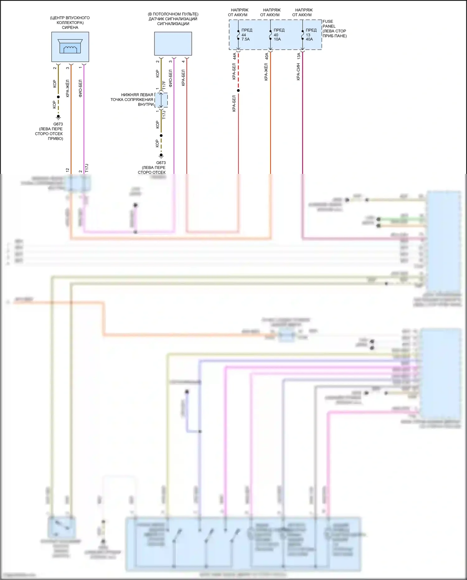 ID.4 X Volkswagen I (2020-2024): Электросхема центрального замка (3 из 3) 