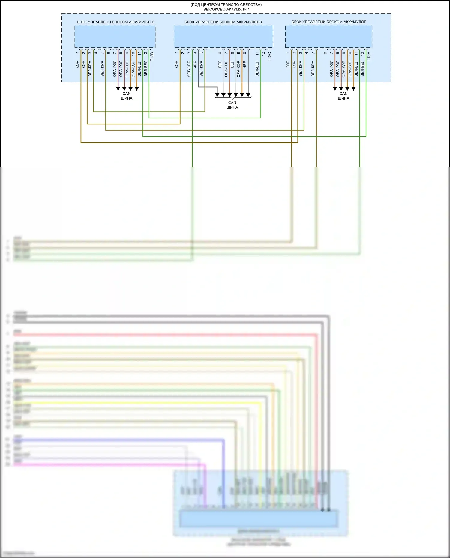 ID.4 Volkswagen I (2020-2024): Электросхема электрическая двигателя (14 из 14) 
