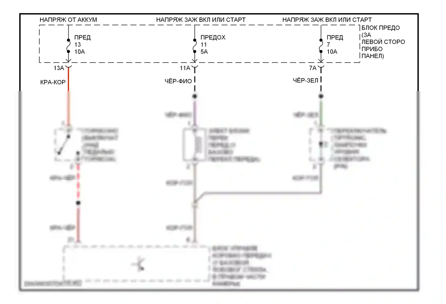 Jetta Volkswagen IV (1998-2005): 2.8l, электросхема блокировки селектора 