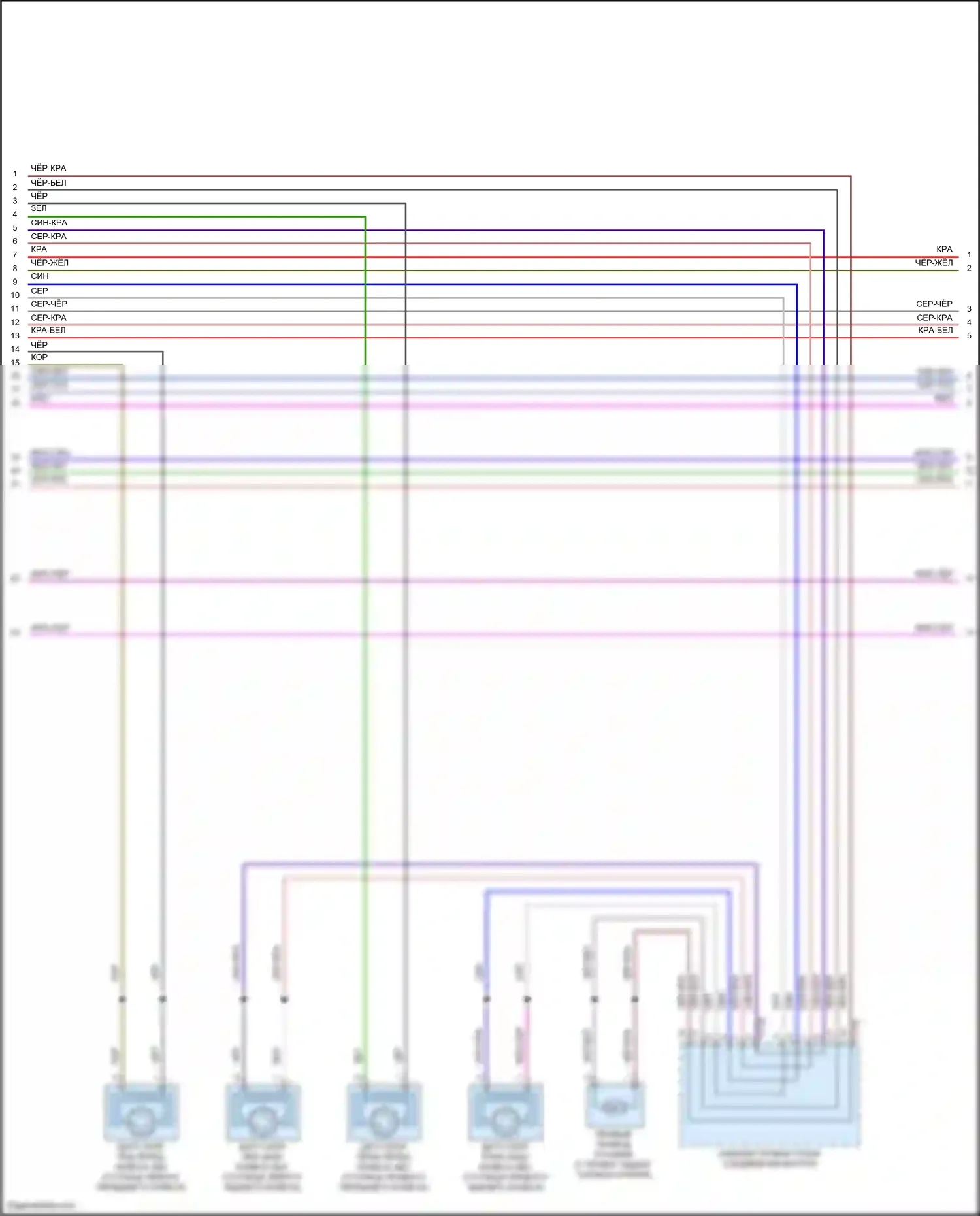 Jetta Volkswagen VII (2018-2021): Антиблокировочная система abs электросхема (2 из 3) 