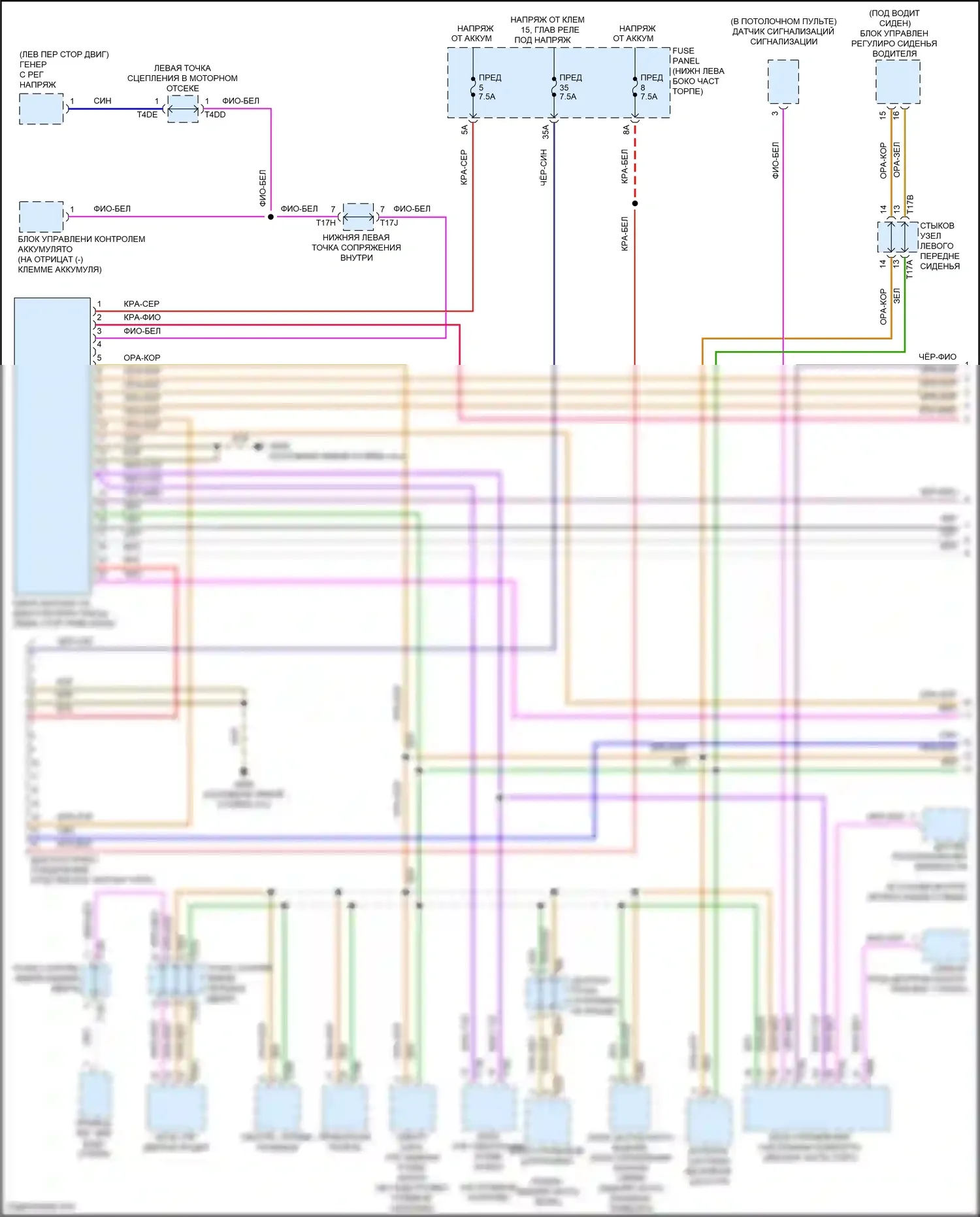 Jetta Volkswagen VII (2018-2021): Can шина электросхема (1 из 3) 