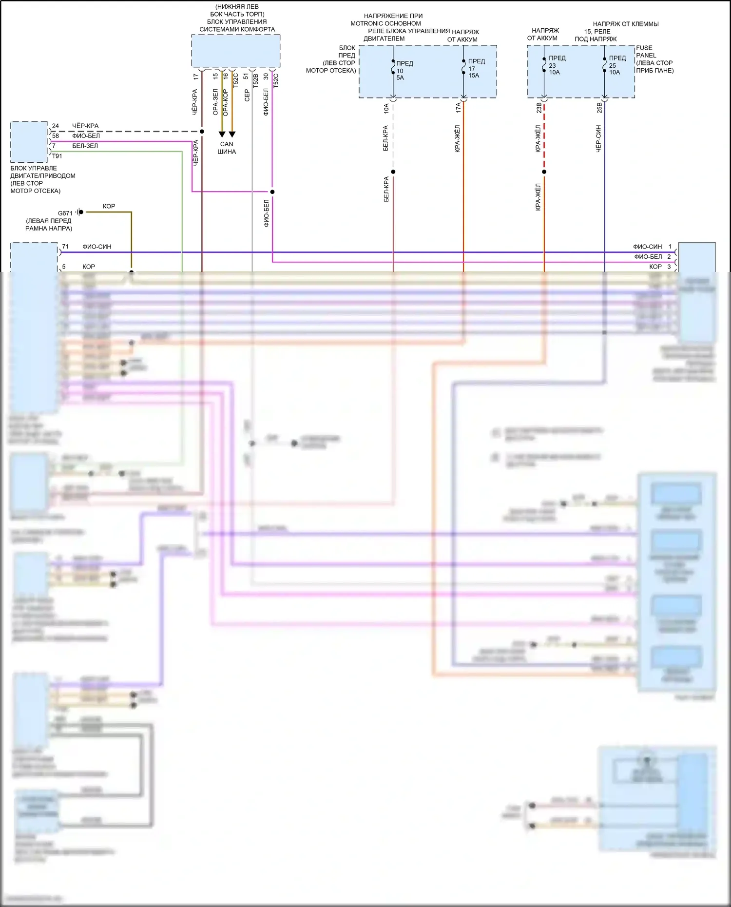 Passat (North America) Volkswagen II (2019-2022): Электросхема блокировки селектора 