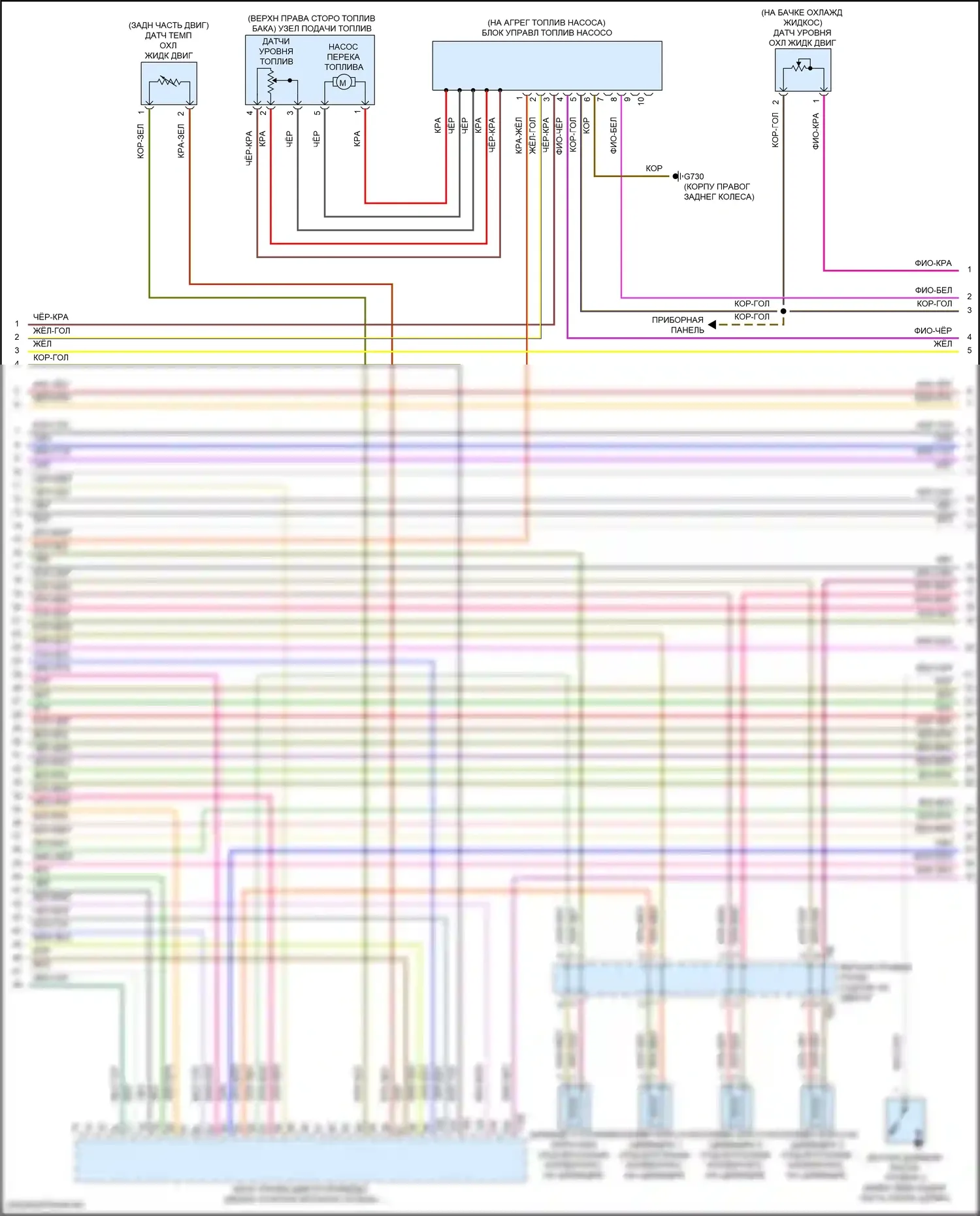Passat (North America) Volkswagen II (2019-2022): Электросхема двигателя 2.0л турбо (6 из 7) 