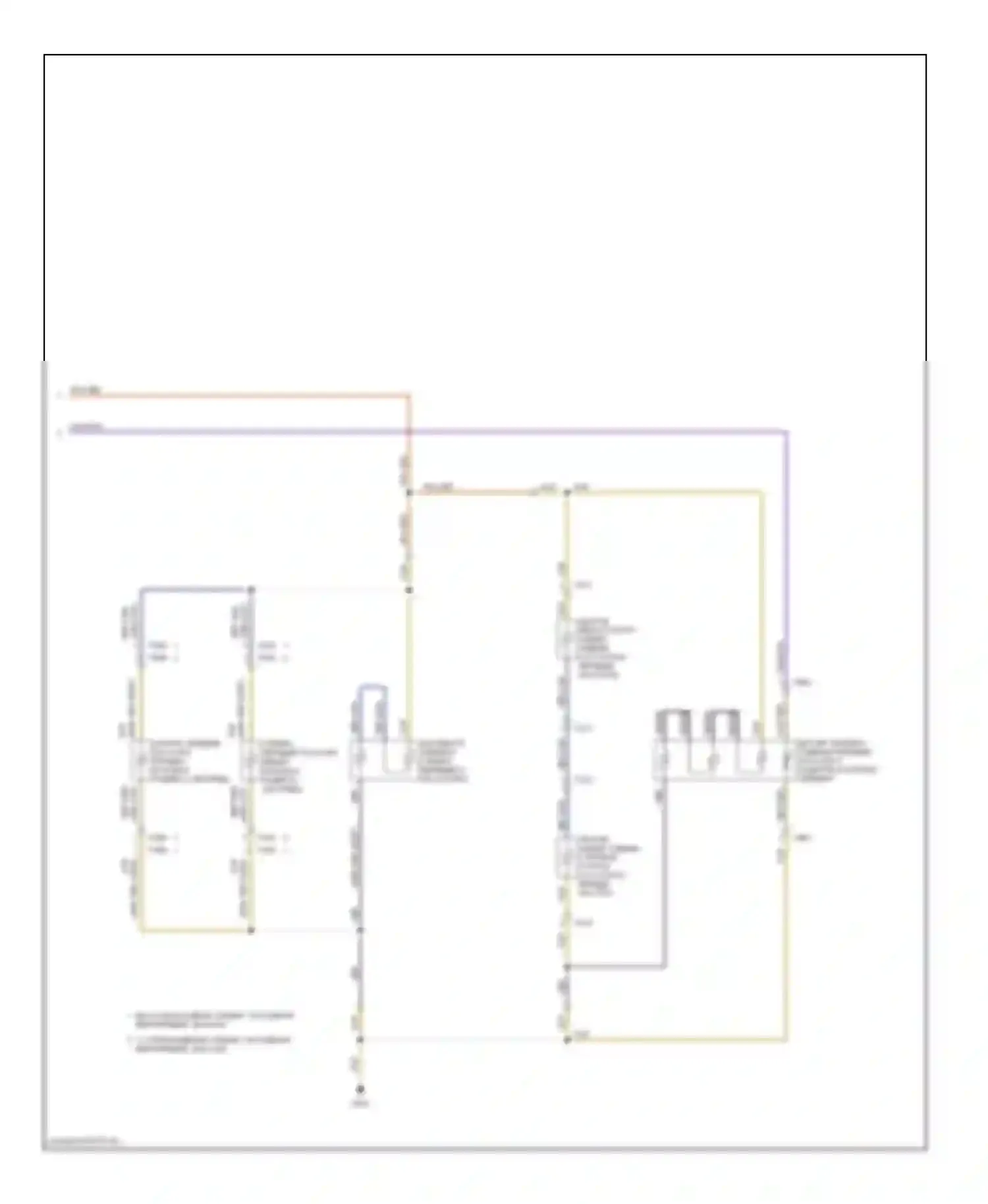 Passat Volkswagen B6 (2005-2010): Электросхема передних обогреваемых сидений, с комфортом и кожаными сиденьями (2 из 2) 