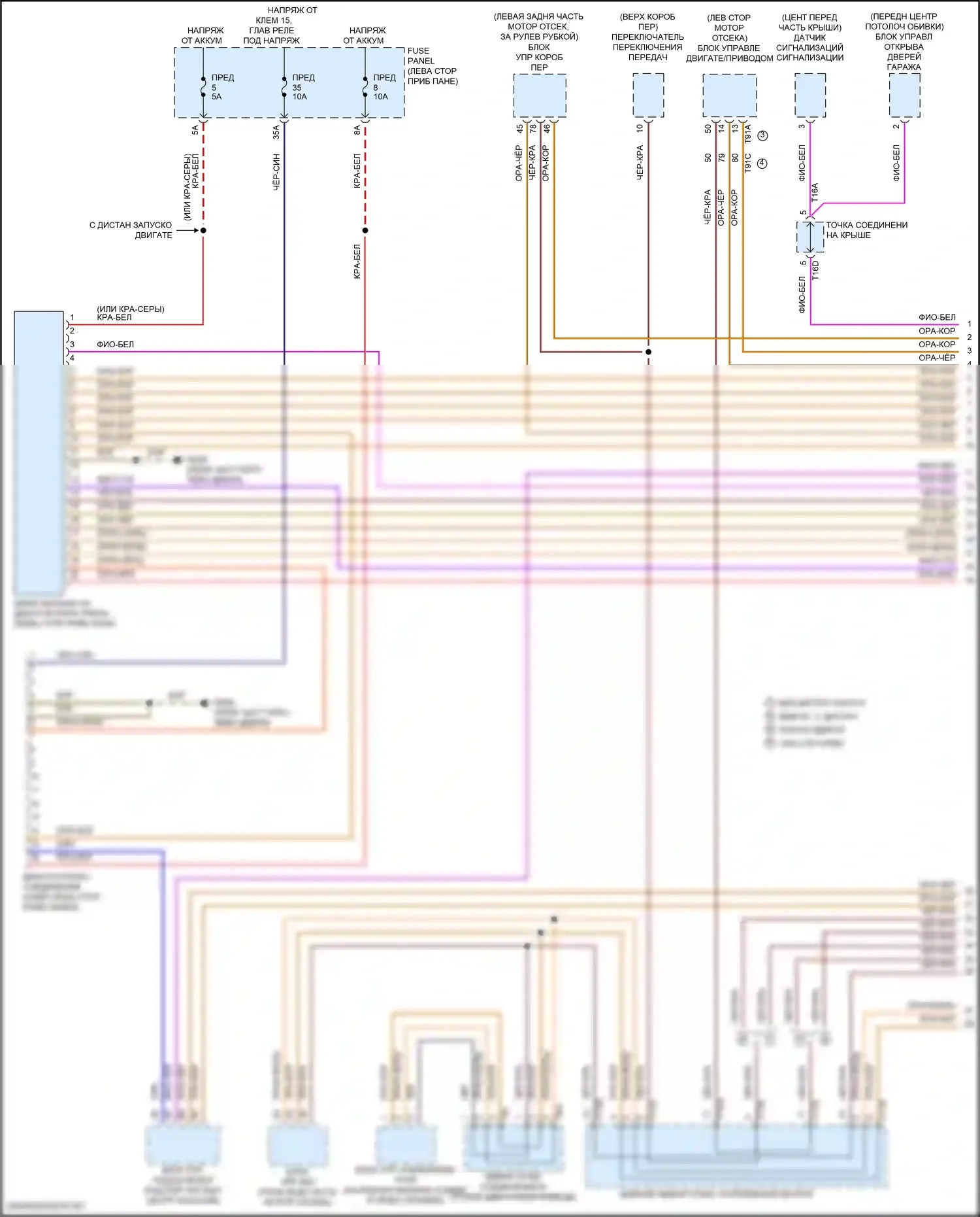 Teramont Volkswagen I (2017-2021): Can шина электросхема (1 из 5) 