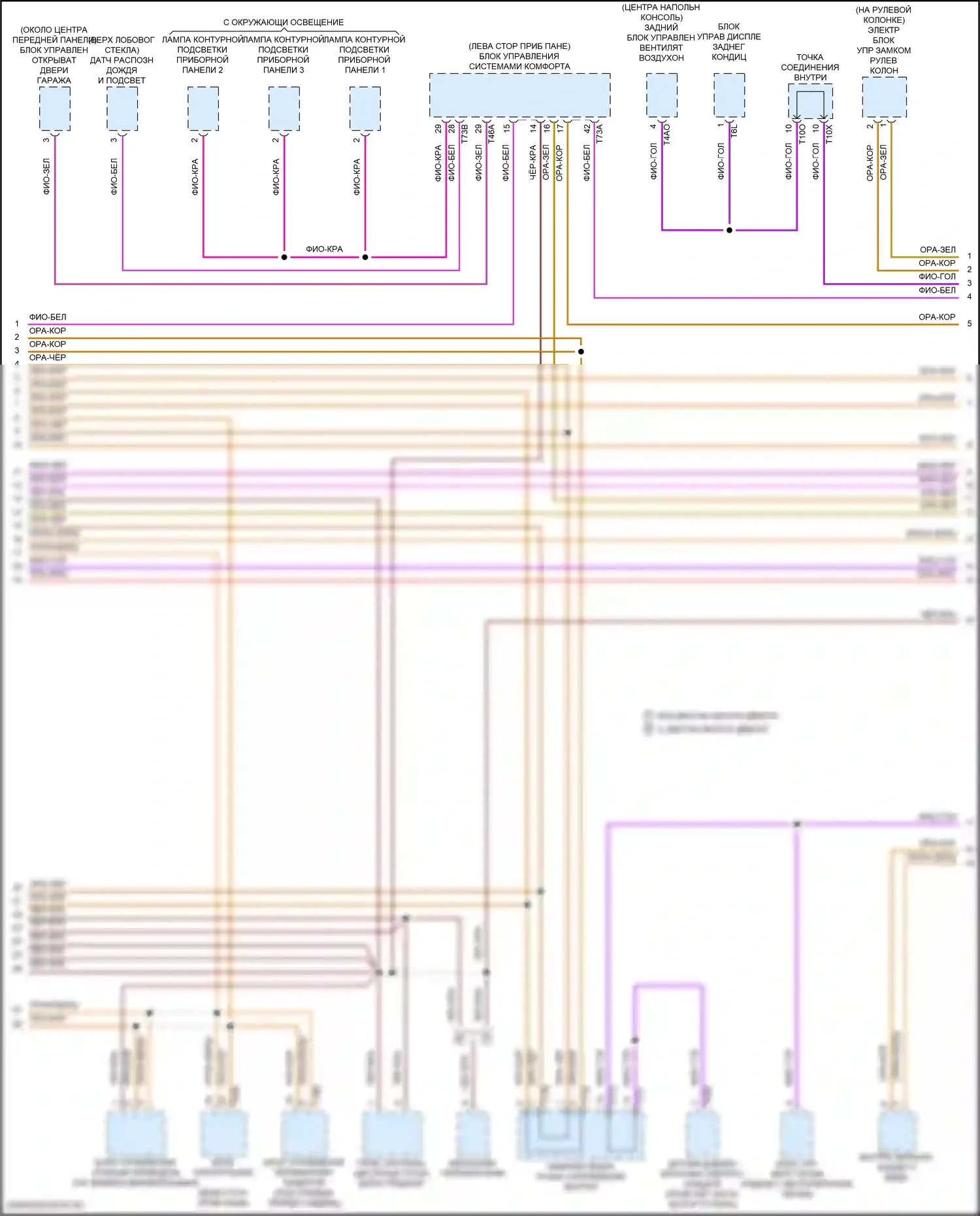 Teramont Volkswagen I (2017-2021): Can шина электросхема (2 из 5) 