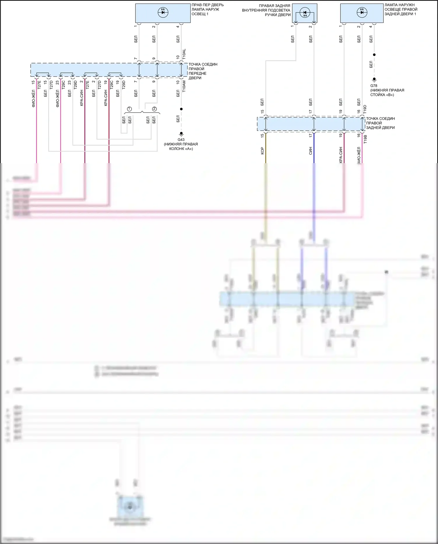 Tiguan X Volkswagen II рестайлинг (2020-2024): Электросхема подсветки приборной панели (3 из 4) 