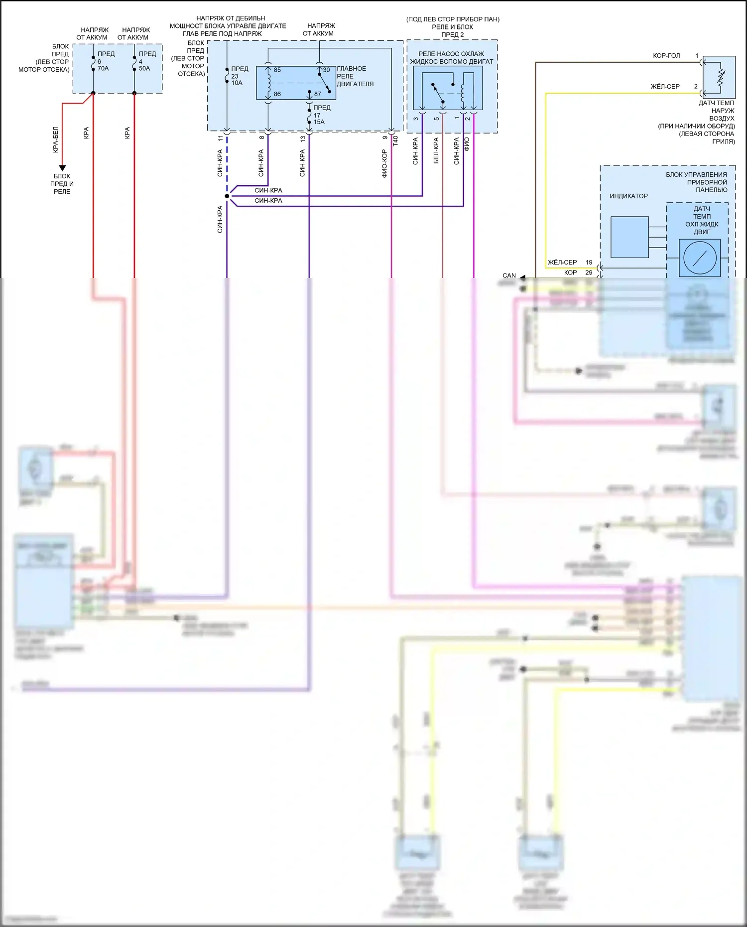 Tiguan Volkswagen I рестайлинг (2011-2019): Электросхема климат контроля (3 из 3) 
