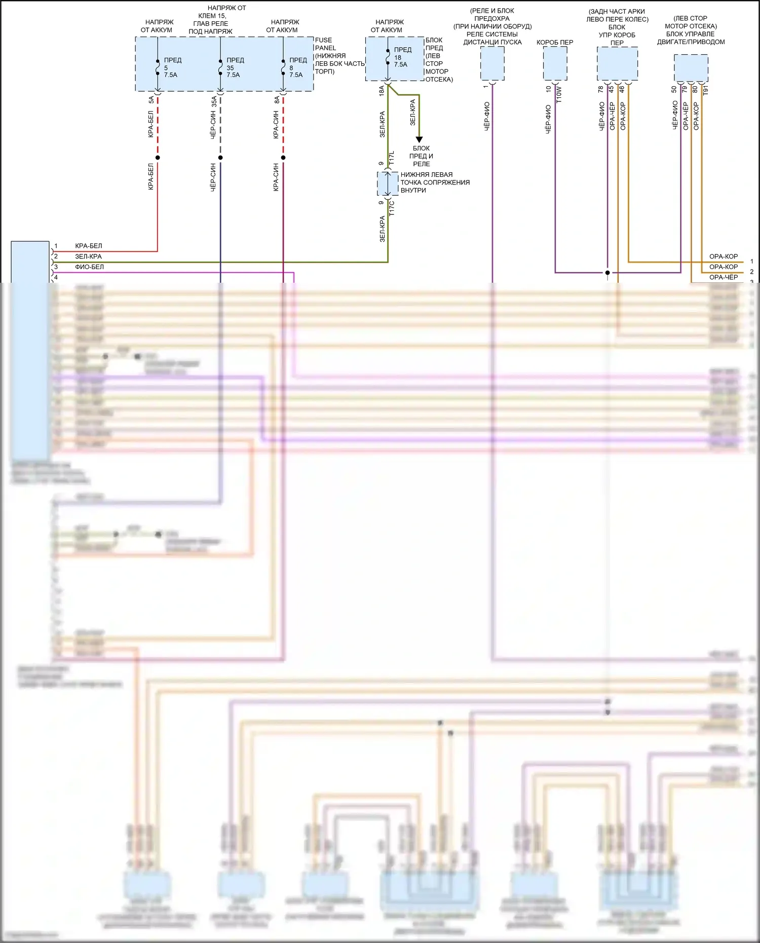 Tiguan Volkswagen II рестайлинг (2020-2024): Can шина электросхема (1 из 4) 
