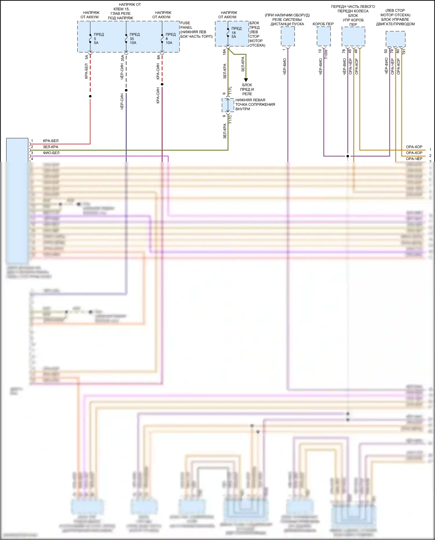 Tiguan Volkswagen II (2016-2020): Can шина электросхема (1 из 4) 