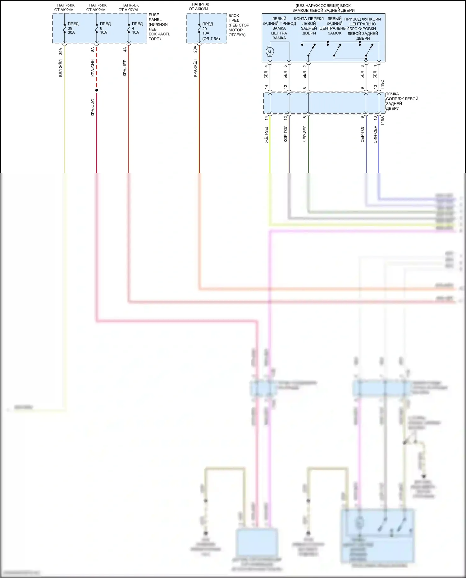 Tiguan Volkswagen II (2016-2020): Электросхема защиты от взлома (3 из 4) 