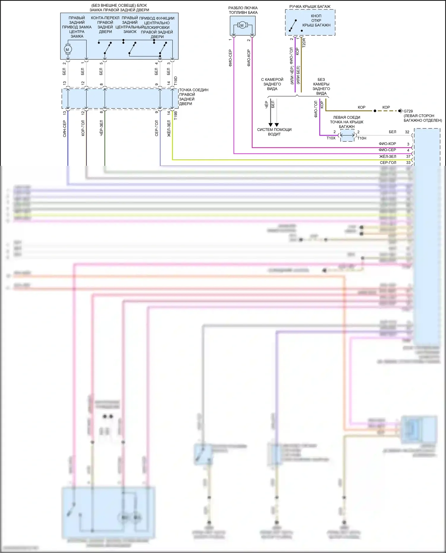 Tiguan Volkswagen II (2016-2020): Электросхема защиты от взлома (4 из 4) 