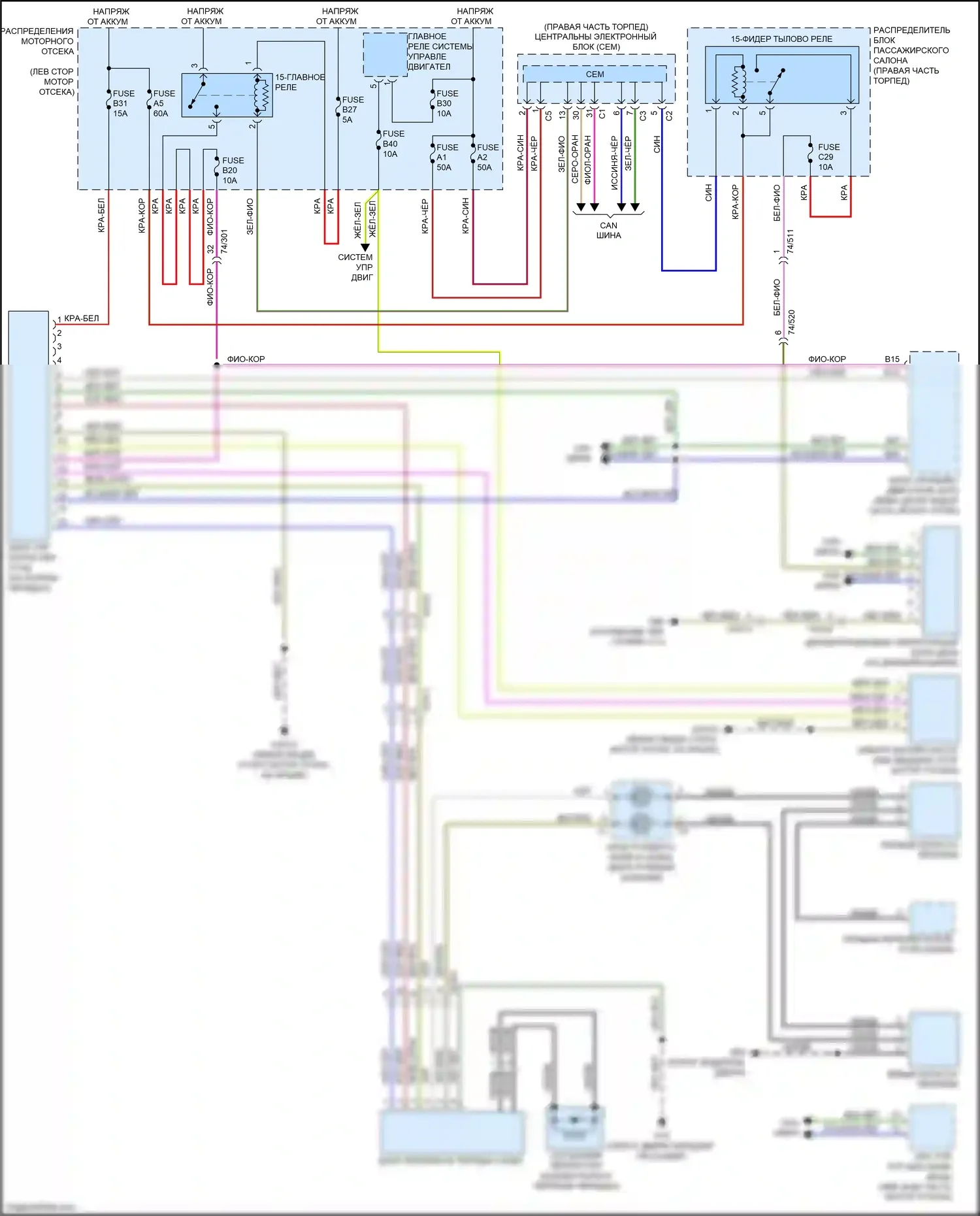S60 Volvo II рестайлинг (2013-2018): 2,5л турбо, электросхема коробки передач 