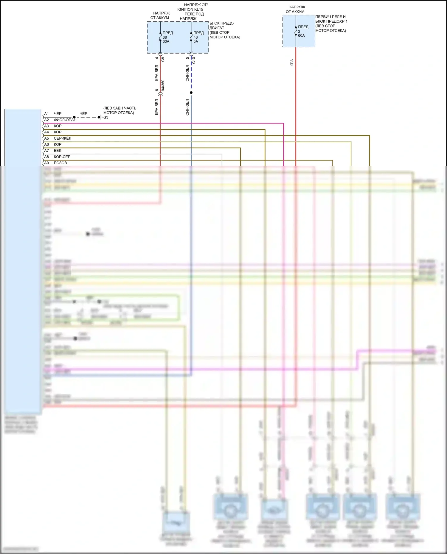 S60 Volvo III (2018-2024): Антиблокировочная система abs электросхема, гибридная (1 из 2) 