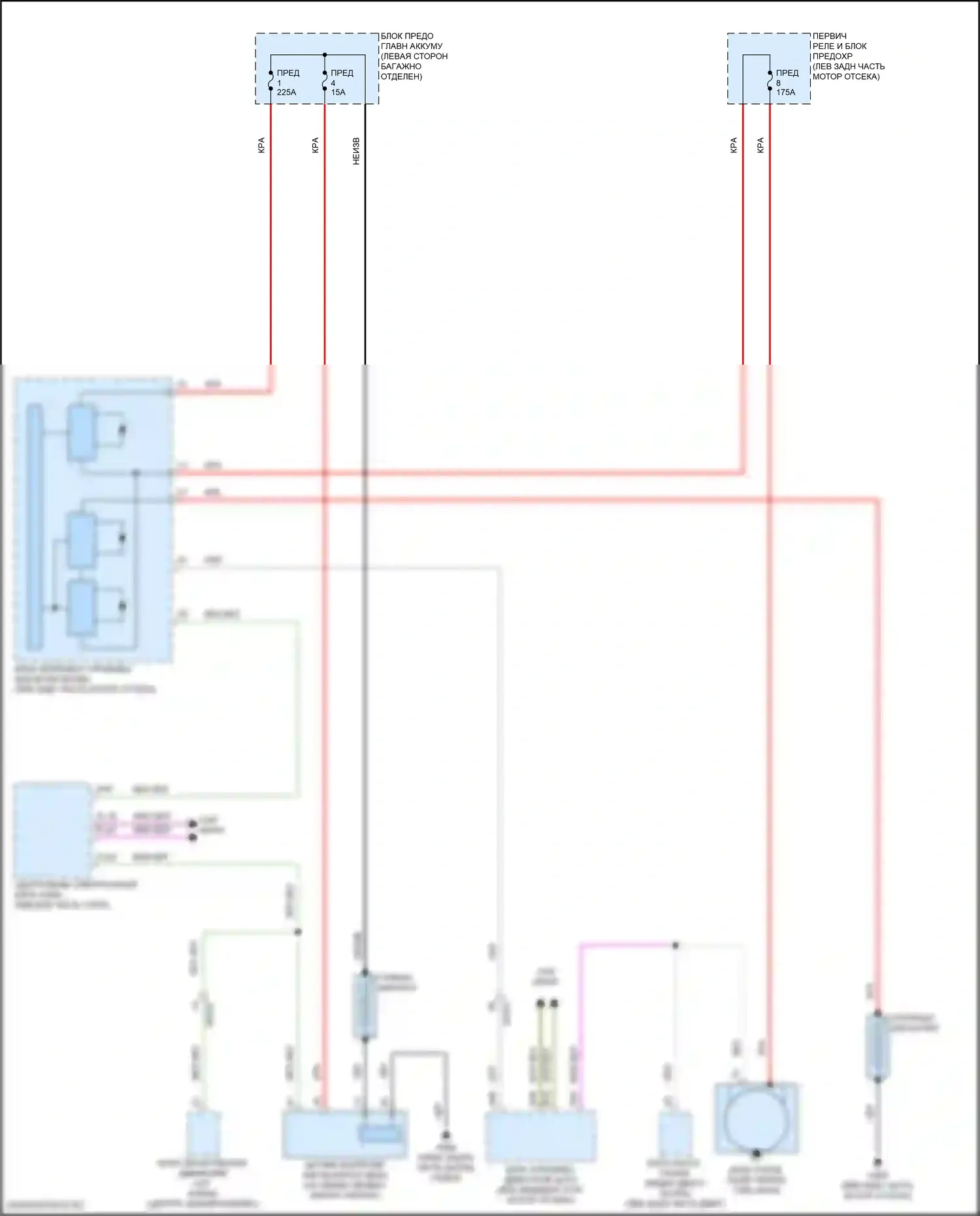 S60 Volvo III (2018-2024): Электросхема генератора 