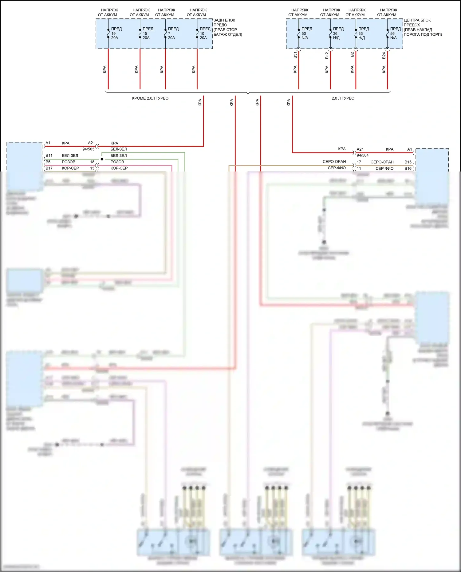 S60 Volvo III (2018-2024): Стеклоподъемники электросхема 