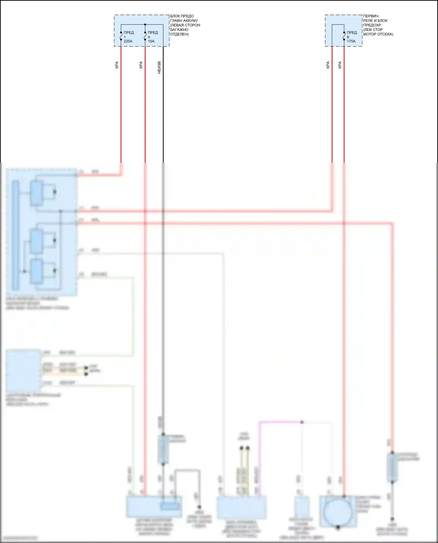 S90 Volvo II рестайлинг (2020-2024): Электросхема генератора 