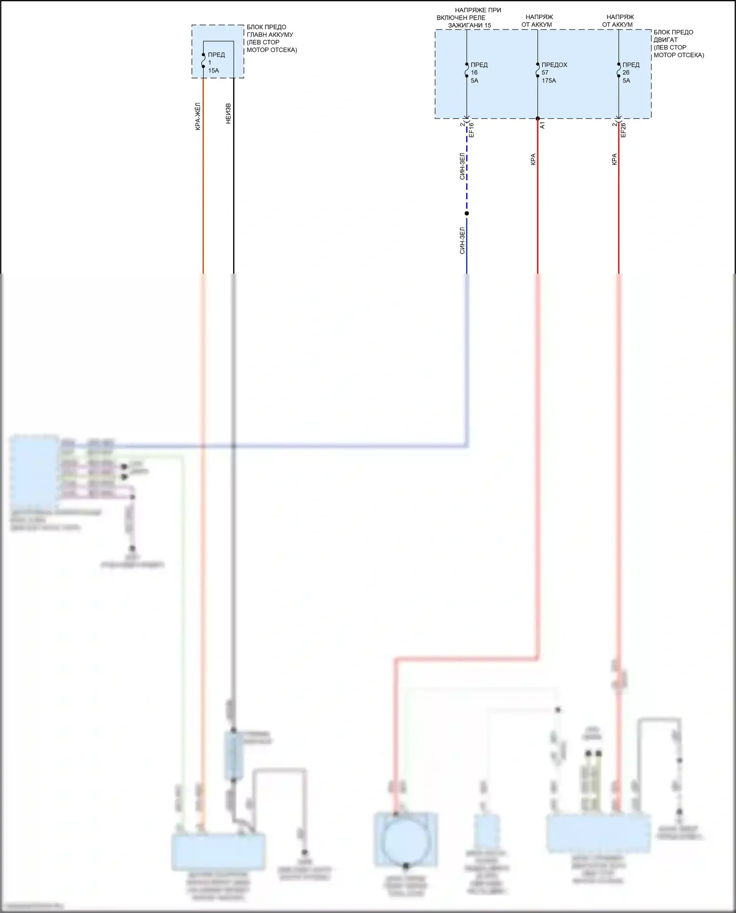 XC40 Volvo I рестайлинг (2022-2024): Электросхема генератора 