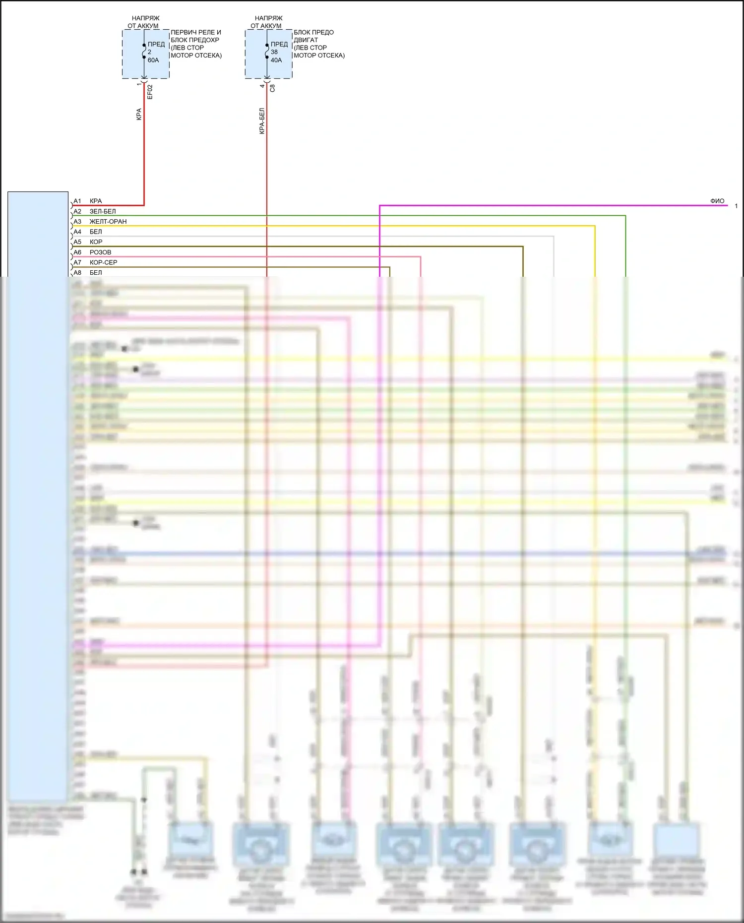 XC60 Volvo II (2017-2021): Антиблокировочная система abs электросхема, за исключением гибридной (1 из 2) 