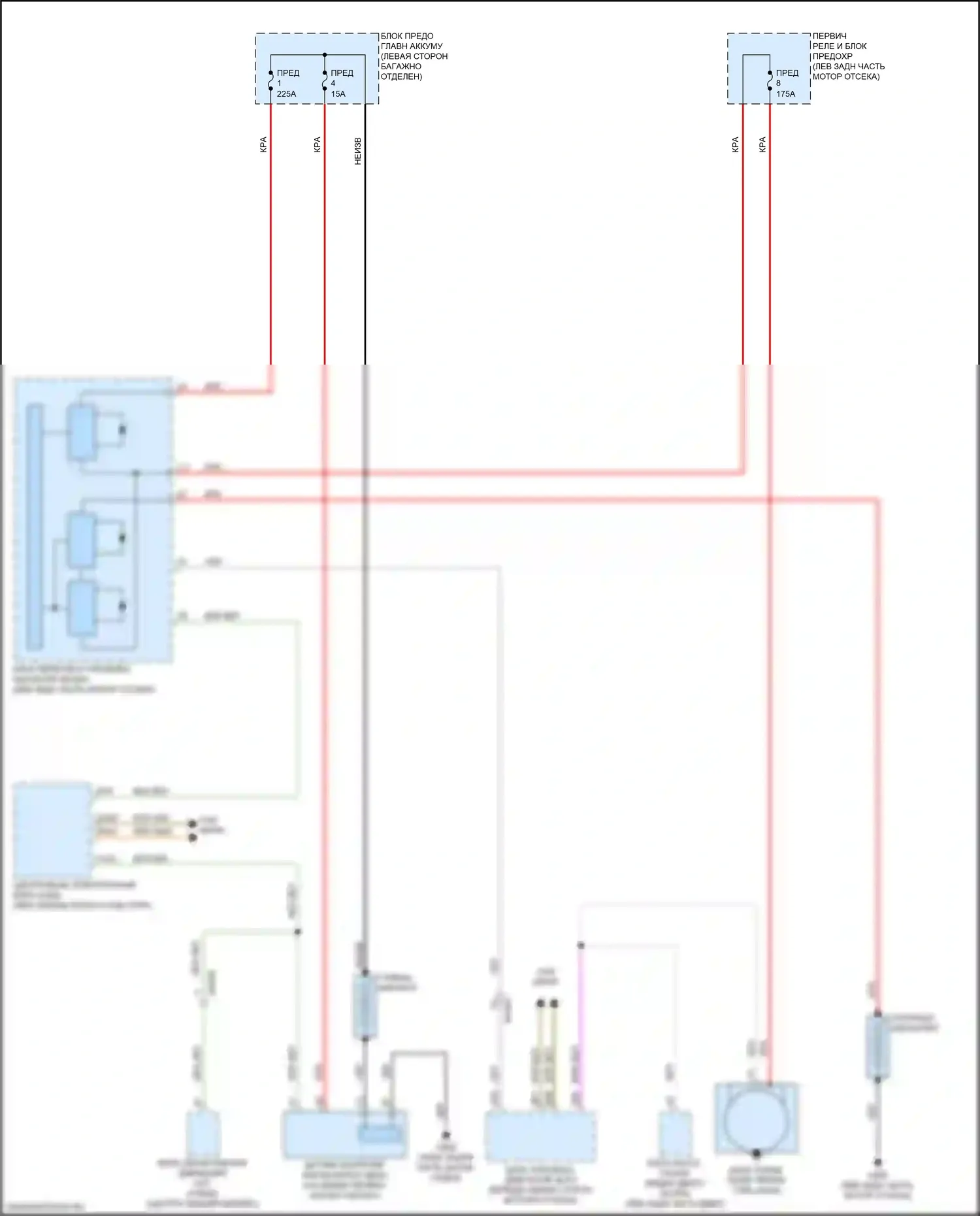 XC90 Volvo II рестайлинг (2019-2024): Электросхема генератора 