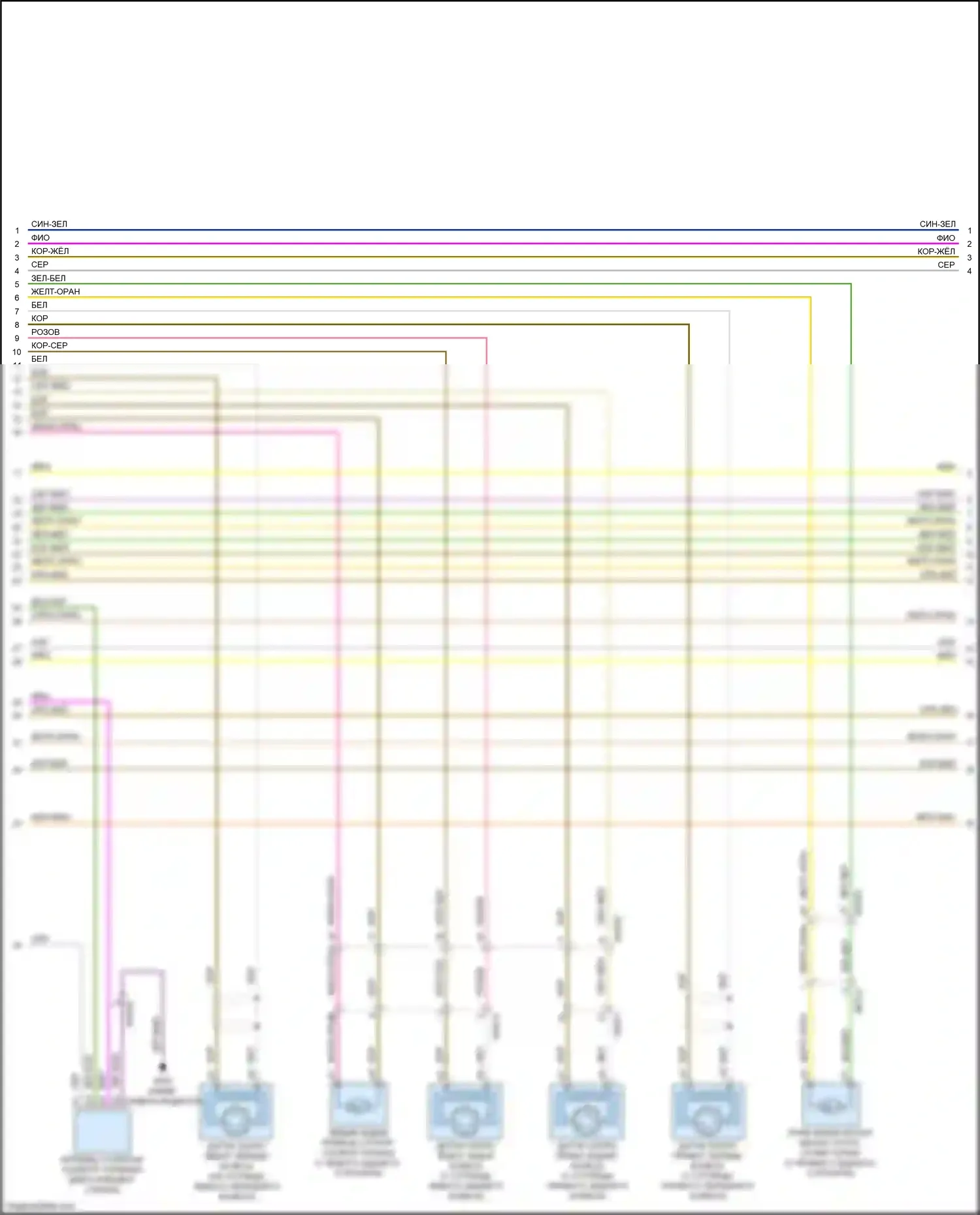 XC90 Volvo II (2014-2019): Антиблокировочная система abs электросхема, гибридная (2 из 3) 