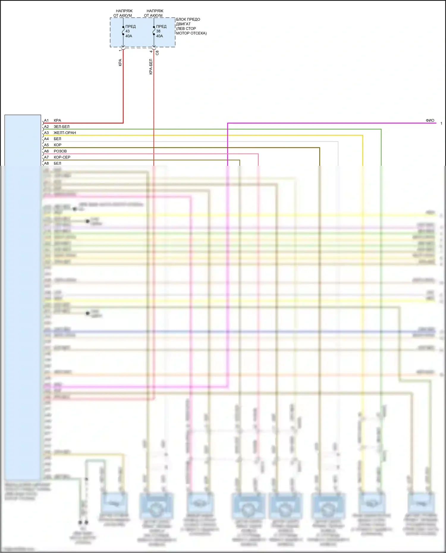 XC90 Volvo II (2014-2019): Антиблокировочная система abs электросхема, за исключением гибридной (1 из 2) 